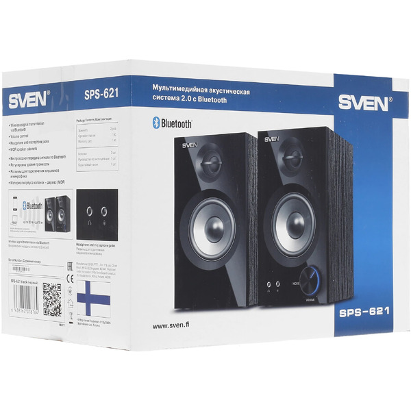 Акустическая система SVEN SPS-621 чёрный