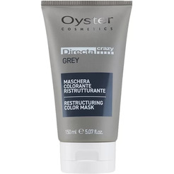 Тонирующая маска для волос Oyster Cosmetics Directa Crazy Restructuring Color Mask Grey 150мл