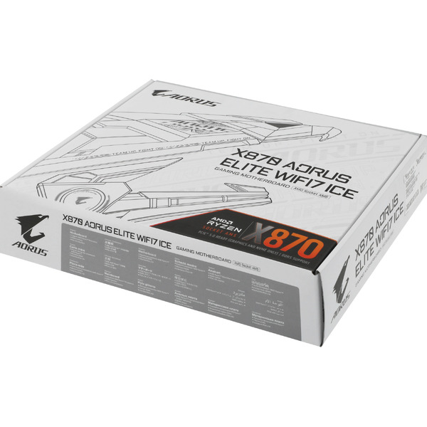 Материнская плата Gigabyte X870 Aorus Elite WiFi7 Ice (rev. 1.1)