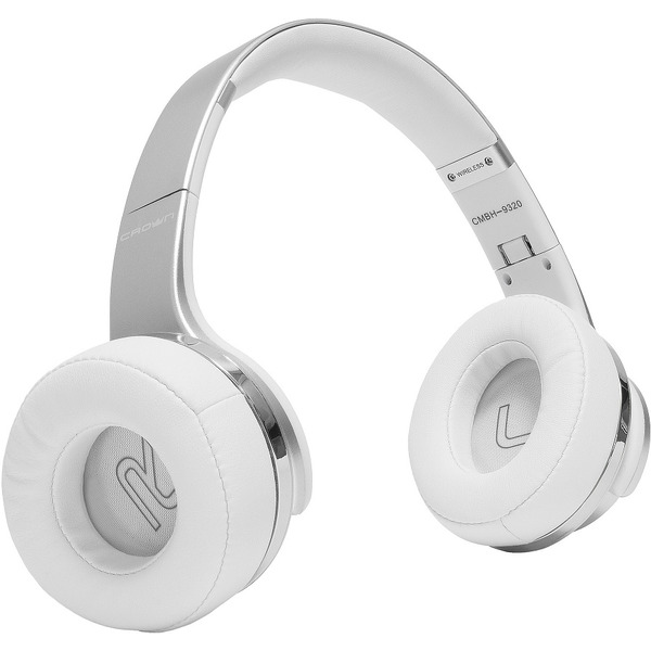 Наушники CrownMicro CMBH-9320 (серебристый)