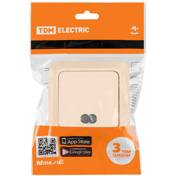 Выключатель TDM Electric Ладога SQ1801-0010