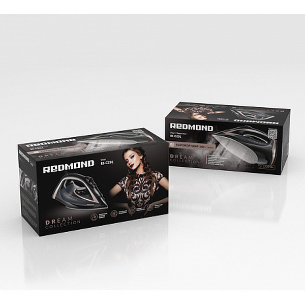 Утюг РЕДМОНД RI-C291 (черный)