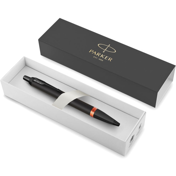 Ручка Parker IM Vibrant Rings K315 (2172946) Flame Orange PVD M