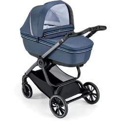 Универсальная коляска CAM Milano (2 в 1, синие полосы)