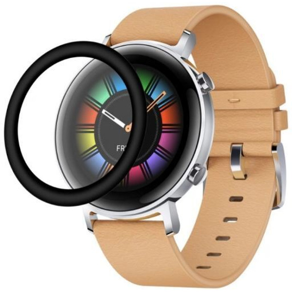 Защитное стекло CASE 3D для Huawei Watch GT2 (42 mm) черный