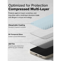 Защитное стекло Ringke EASY SLIDE 2шт для Pixel 9a