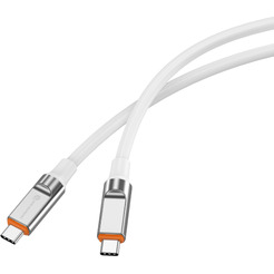 Кабель Atomic Crazy USB-C-USB-C PD 60W 30.414 (1.5м, белый)