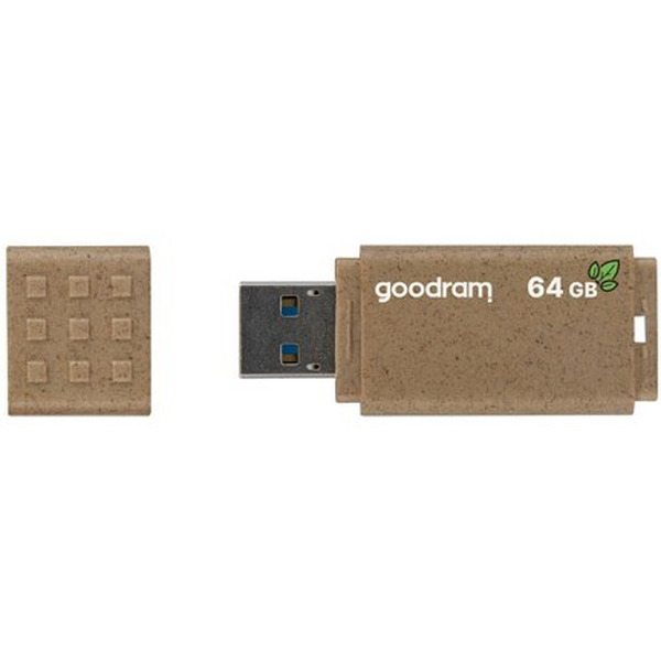 USB Flash GOODRAM Eco Friendly 64GB (UME3-0640EFR11) коричневый