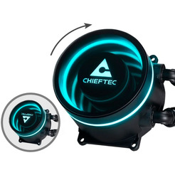 Система жидкостного охлаждения для процессора Chieftec Iceberg 360 DARK (CLC-360-BLK)