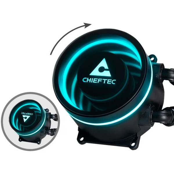 Система жидкостного охлаждения для процессора Chieftec Iceberg 360 DARK (CLC-360-BLK)