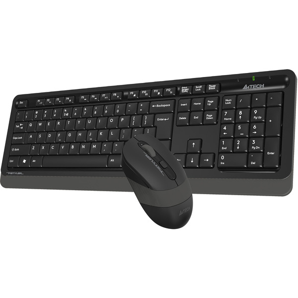 Офисный набор A4Tech Fstyler FG1010S (черный/серый)