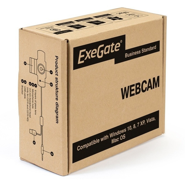 Веб-камера ExeGate GoldenEye C270