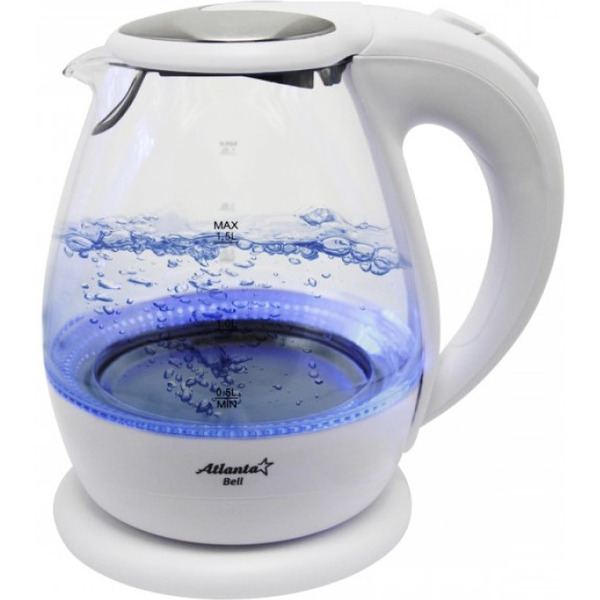 Электрический чайник Atlanta ATH-2460 (белый)