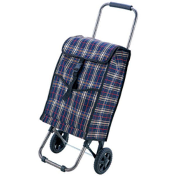 Тележка с сумкой РЫЖИЙ КОТ "Клетка" (JX-D2)
