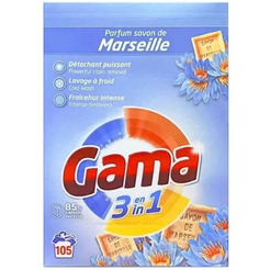 Стиральный порошок GAMA Marseille Универсальный 5.775 кг (105 стирок)