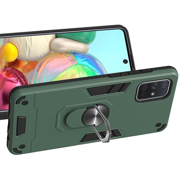 Бампер Bingo Warrior для Samsung Galaxy A71 (зеленый)