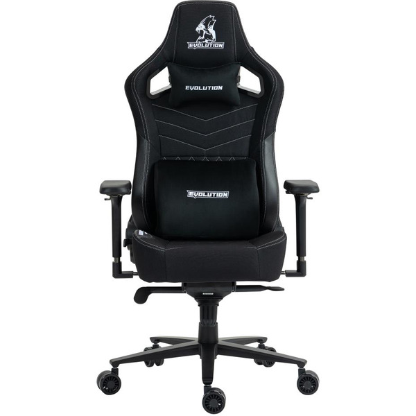Игровое кресло Evolution Nomad PRO (черный/белый)