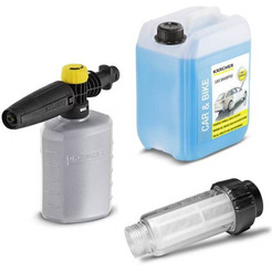 Набор KARCHER 9.817-073.0 (пенная насадка 0,6л 2.643-147.0 + автошампунь 5 л 6.295-360.0 + водяной фильтр 2.642-794.0)