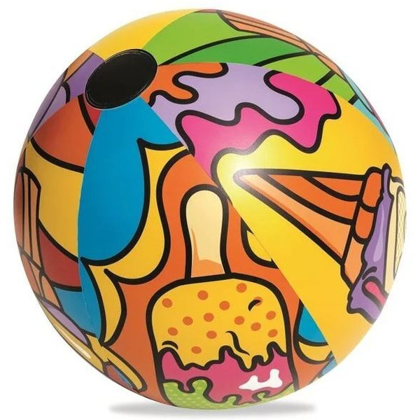 Мяч надувной Bestway Поп-Арт 31044 (91 см)