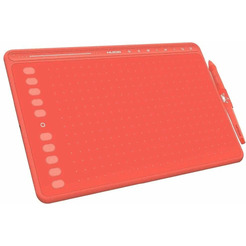 Графический планшет Huion HS611 (коралловый красный)