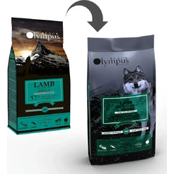 Сухой корм для собак Black Olympus Для взрослых всех пород ягненок с бурым рисом (12кг)