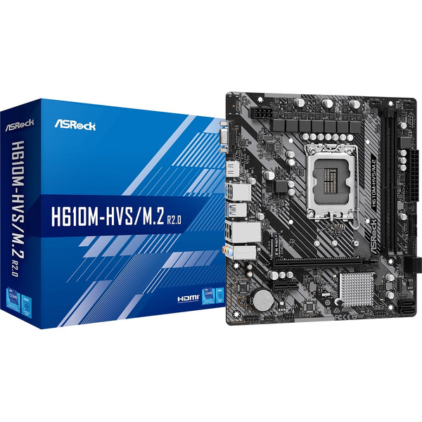 Материнская плата ASRock H610M-HVS/M.2 R2.0