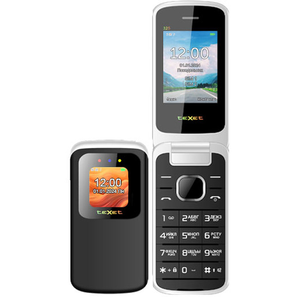 Мобильный телефон TeXet TM-325 (антрацит)
