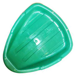 Ледянка треугольник ТЯНИ-ТОЛКАЙ зеленый