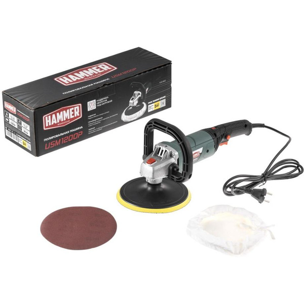 Полировальная машина Hammer USM1200P 519462