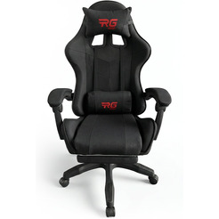 Игровое кресло byroom RG HEALER fabric black с подставкой для ног BRGF813F/B