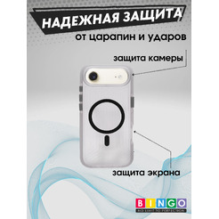 Бампер Bingo Glow APPLE iPhone 17 Air Черный