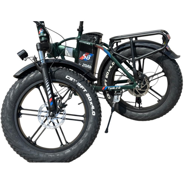 Электровелосипед Smart Balance Tank 2.0 (зеленый)