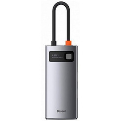 USB-хаб Baseus CAHUB-CY0G (серый)