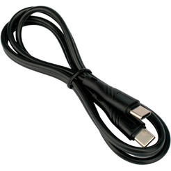 Кабель Cablexpert CCB-USB2-CMCMO1-1MB USB Type-C - USB Type-C (1 м, черный)
