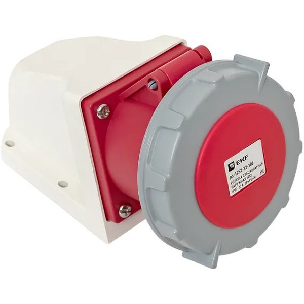 Розетка стационарная наружная EKF 1252 3Р+РЕ+N 32А 380В IP67 PROxima