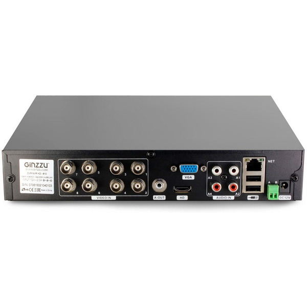 Комплект видеонаблюдения Ginzzu HK-840N