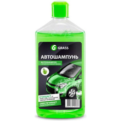 Автошампунь Grass Universal (зеленое яблоко), 1 л.