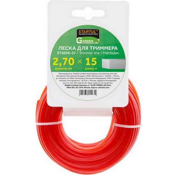 Леска для триммера Startul Garden ST6056-27