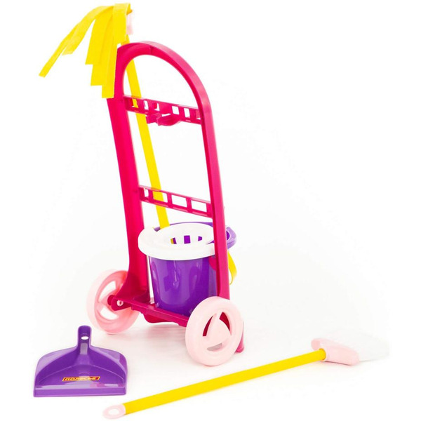 Набор хозяйственный игрушечный Полесье Чистюля-мини 44747