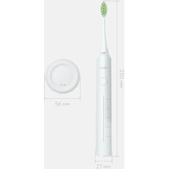 Звуковая зубная щетка Tuvio TBS-501 (белый, со стерилизатором)