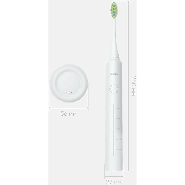 Звуковая зубная щетка Tuvio TBS-501 (белый, со стерилизатором)