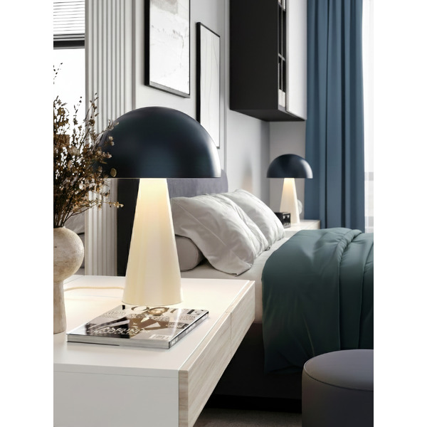 Светильник настольный ArtStyle HT-909BLB (бежевый/синий)