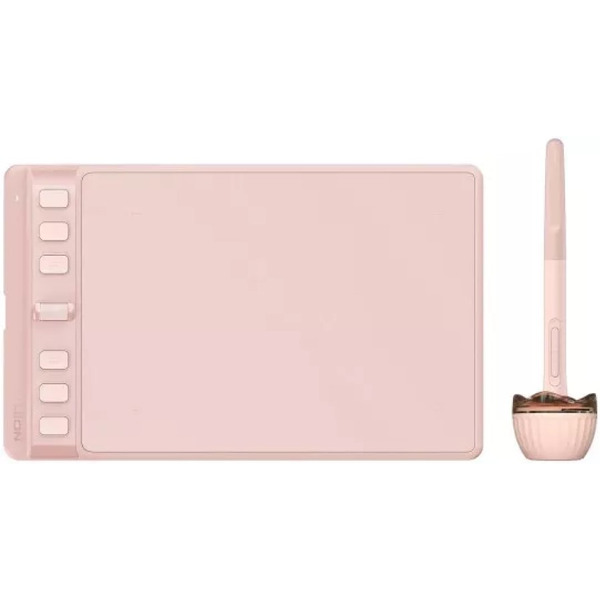 Графический планшет Huion Inspiroy 2 S (розовый)