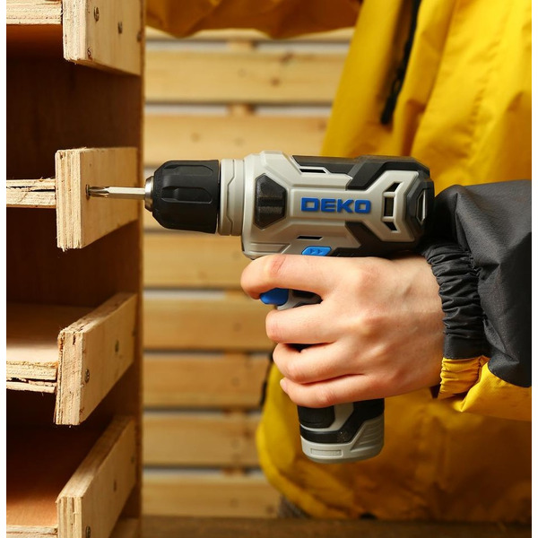 Дрель-шуруповерт Deko ZKCD80FU-Li Set3 (063-4128)