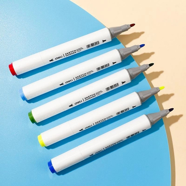 Набор маркеров для скетчинга Deli Color Emotion E70803-48