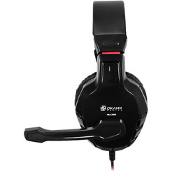 Наушники Oklick HS-L320G Phoenix (черный/красный)