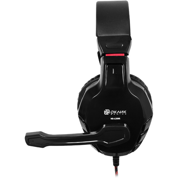 Наушники Oklick HS-L320G Phoenix (черный/красный)