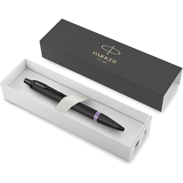 Ручка Parker IM Vibrant Rings K315 (2172951) Amethyst Purple PVD M