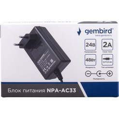 Адаптер питания Gembird NPA-AC33