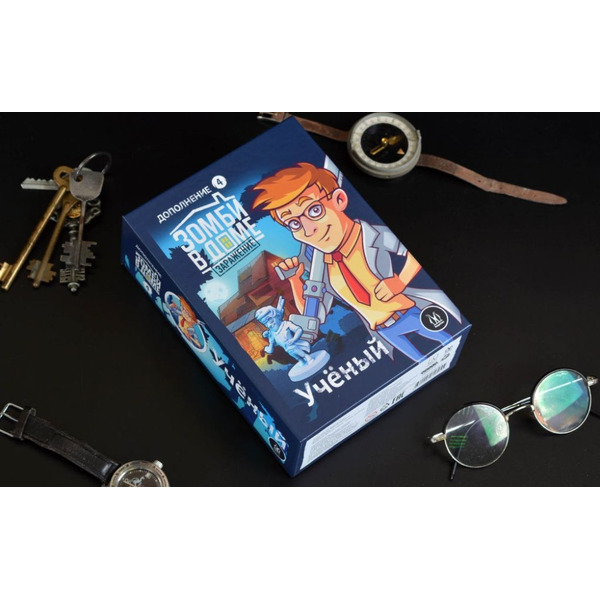 Настольная игра Магеллан Зомби в доме: заражение. Ученый (дополнение) MAG119921